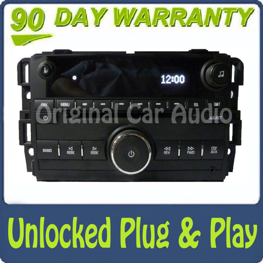 Unlocked Acadia Radio MP3 CD Player Aux Stereo Receiver