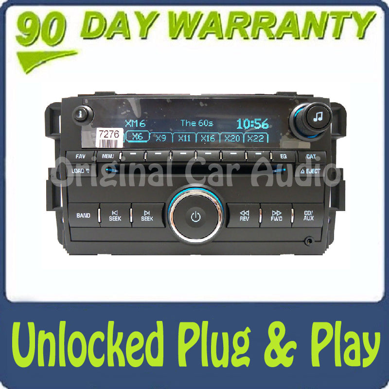 New Unlocked Chevrolet OEM MP3 AUX 6 Disc CD Changer Receiver