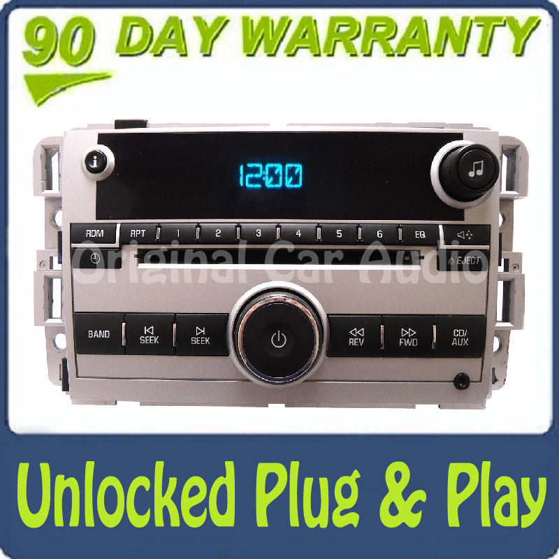 2007 2008 Chevy Chevrolet OEM Equinox AM FM Radio AUX CD Player Stereo Receiver