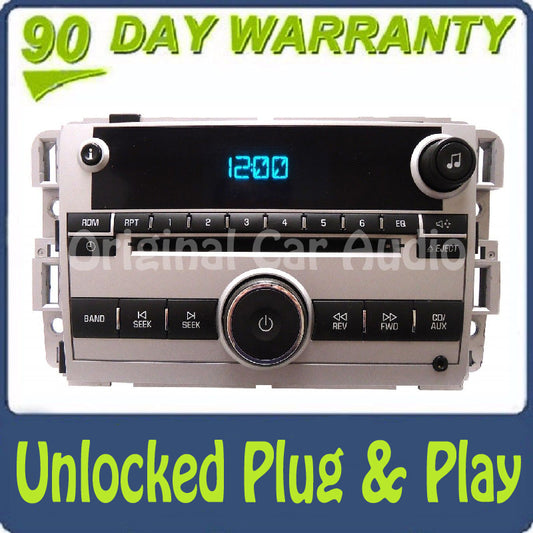 2007 2008 Chevy Chevrolet OEM Equinox AM FM Radio AUX CD Player Stereo Receiver