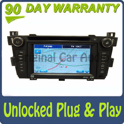 Unlocked CADILLAC SRX GPS Navigation Radio Stereo Screen DVD CD Player 2007 2008 15932202