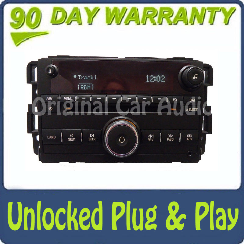 Unlocked SATURN Outlook Radio MP3 CD Player Aux OEM