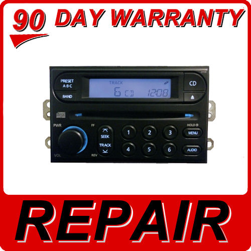 REPAIR YOUR 02 - 08 Nissan XTERRA FRONTIER TITAN OEM Radio CD Disc Player Repair Service