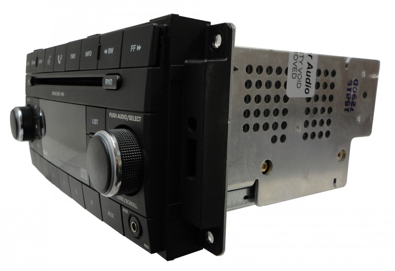 2007 - 2013 Chrysler Jeep Dodge OEM AM FM Radio AUX MP3 CD Player Receiver RES
