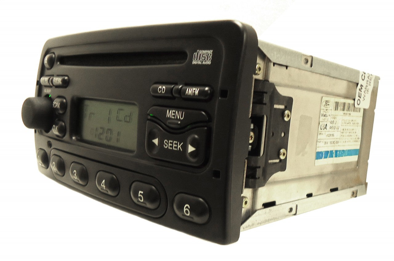 1999 - 2003 Ford Focus Mercury Couger OEM AM FM Radio CD Player Receiver