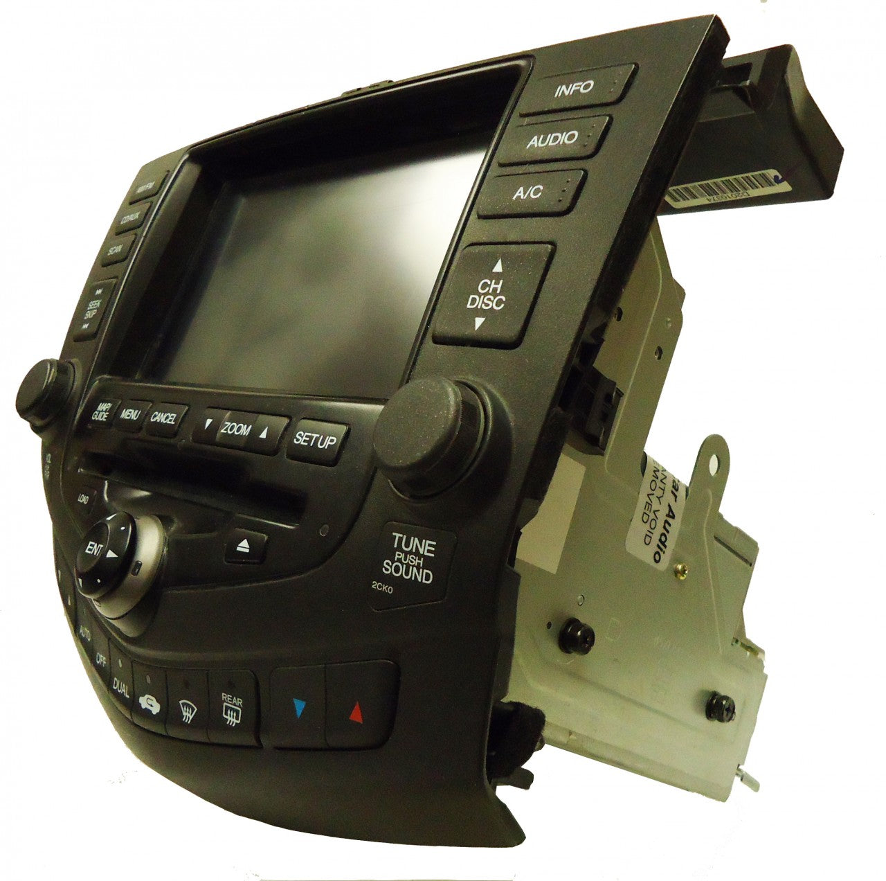 2003 03 HONDA Accord Navigation Radio and 6 CD Changer OEM 2CK0
