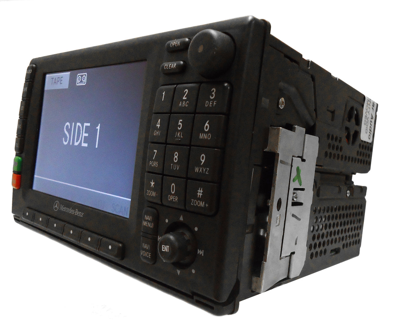 00 01 02 03 04 05 MERCEDES-BENZ Navigation-READY 10-PIN Radio Tape Cassette Player LCD Display Screen Monitor OEM RA4910 ML320 ML350 ML430 ML500 ML55