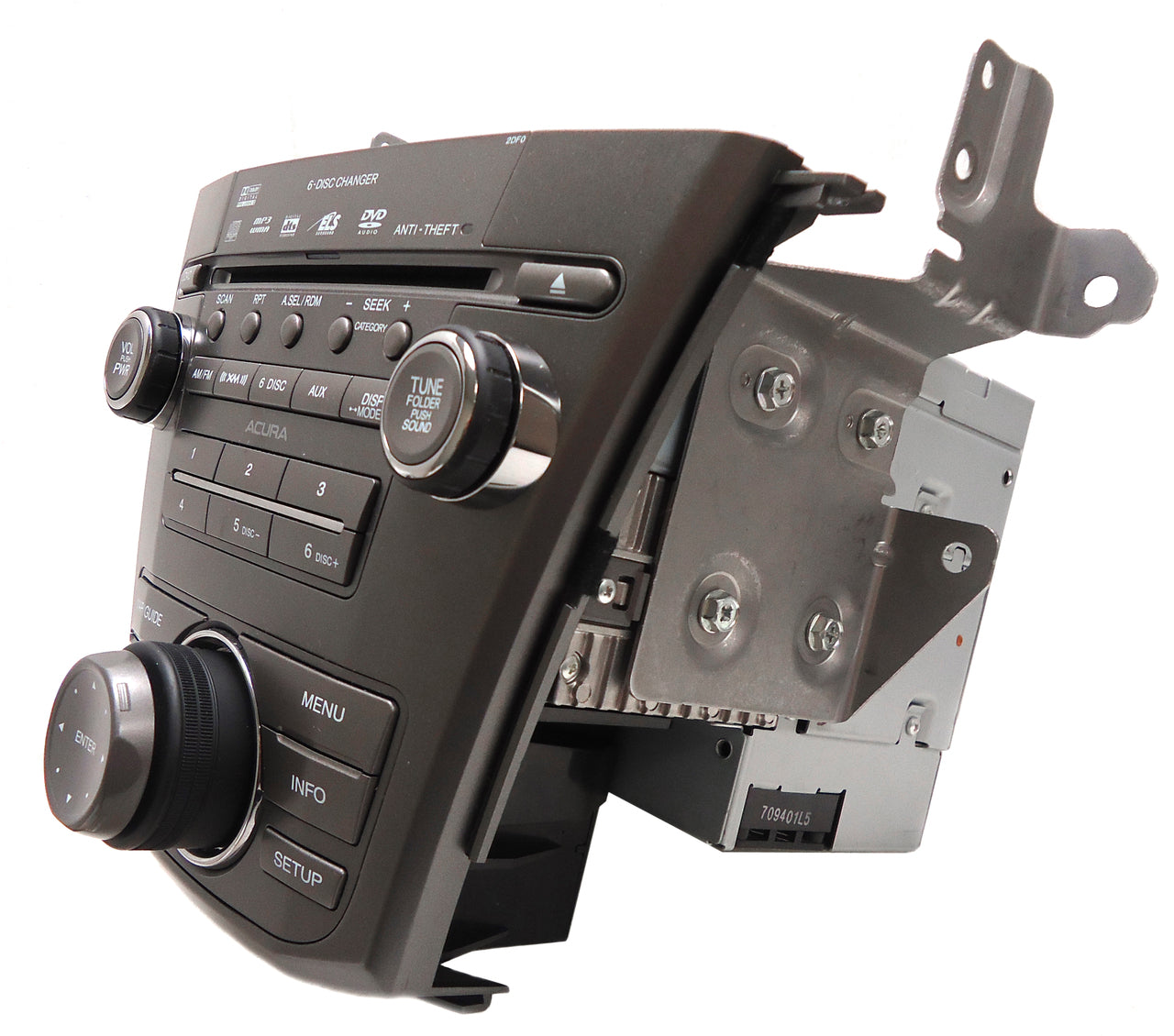 ACURA MDX Navigation 2DF0 Radio 6 Disc Changer CD DVD Player