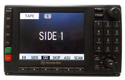 2000 - 2005 MERCEDES-BENZ OEM Navigation-READY 10-PIN Radio Tape Cassette Player LCD Display Screen Monitor