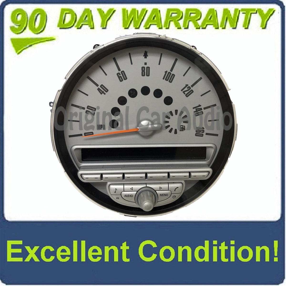 2007 - 2010 Mini Cooper OEM Speedometer Radio Control Panel Display ONLY
