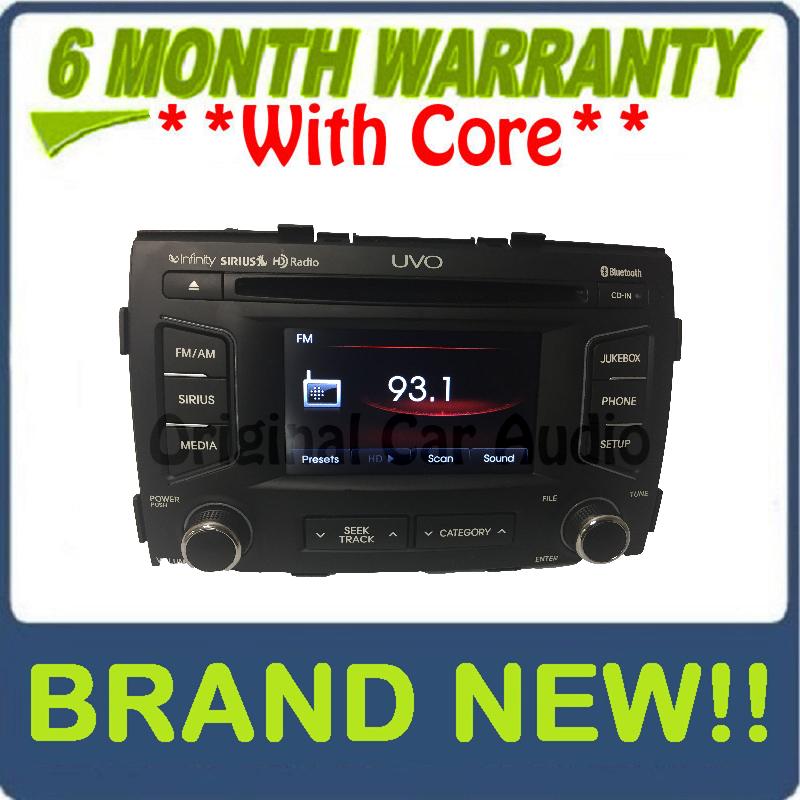 BRAND NEW 2011 - 2013 Kia Sorento OEM Infinity MP3 SAT CD Player Receiver UVO