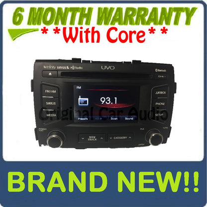 BRAND NEW 2011 - 2013 Kia Sorento OEM Infinity MP3 SAT CD Player Receiver UVO