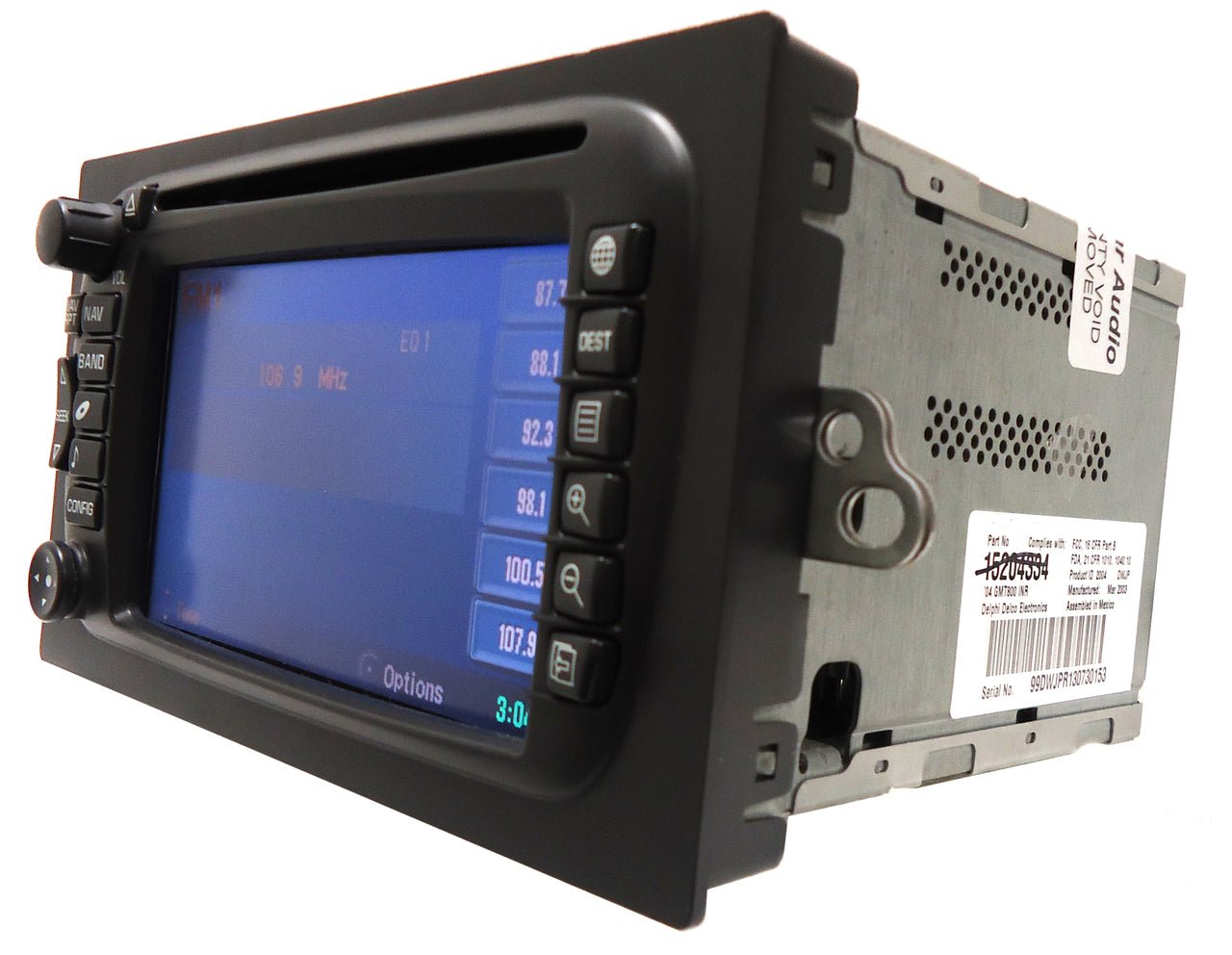 2003 2004 GMC Chevy OEM Navigation BOSE LUX GPS Radio CD Player