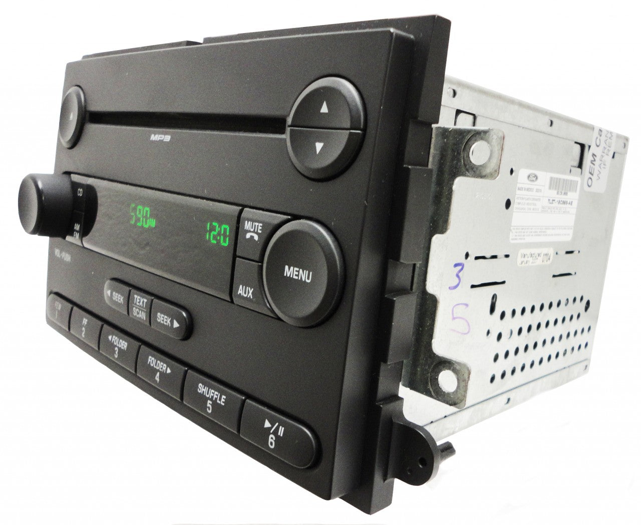 06 07 08 09 10 FORD Explorer Sport Trac MERCURY Mountaineer Sirius Satellite Radio MP3 Disc CD Player