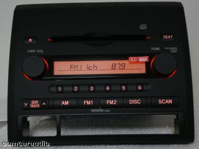 2005 - 2011 TOYOTA Tacoma OEM AM FM Radio Stereo CD Player Receiver A51808