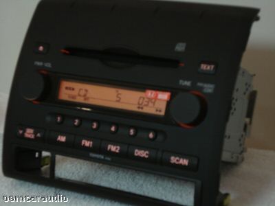 2005 - 2011 TOYOTA Tacoma OEM AM FM Radio Stereo CD Player Receiver A51808