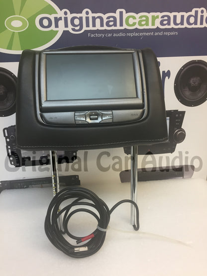 Nissan OEM Factory Driver Headrest Monitor DVD Touchscreen Invision SL7 ESLB07LAXXA3