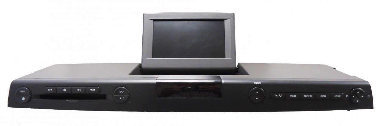 2007 - 2010 Ford Explorer Edge F150 OEM Overhead RSE Rear Seat DVD Player Display Assembly BLACK/BLACK