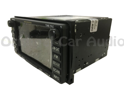 REMANUFACTURED 2004-2010 Toyota Navigation GPS Radio MP3 AUX Sat JBL OEM E7008