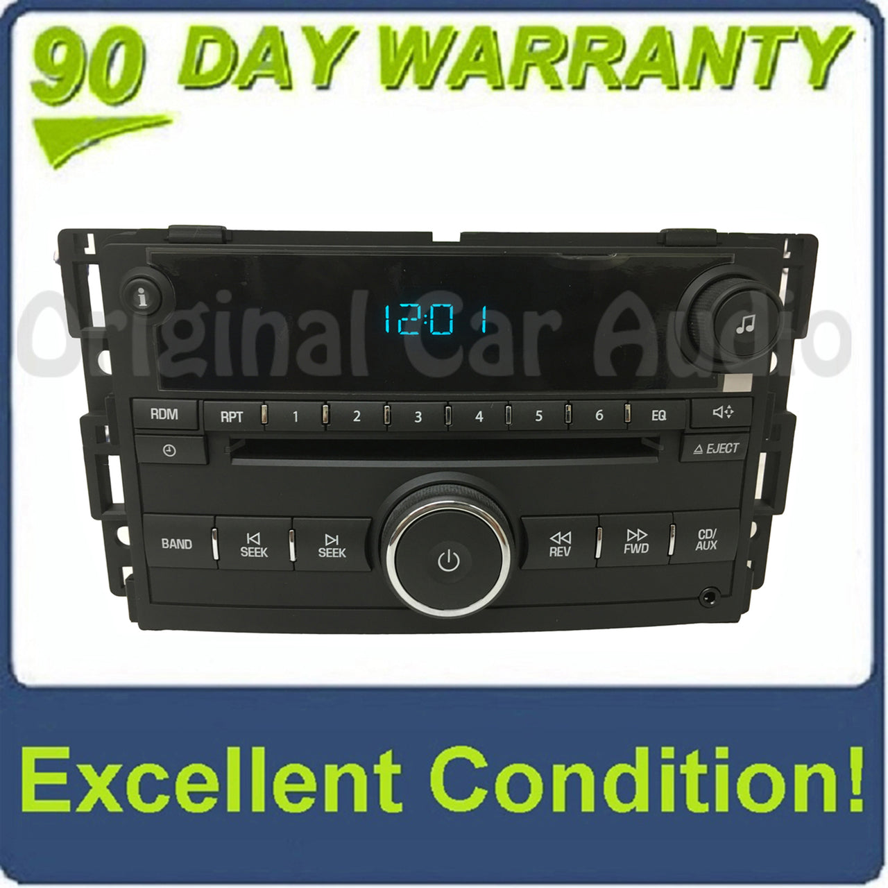 Unlocked 2008 Chevy Malibu Radio Receiver CD Player AUX Stereo OEM