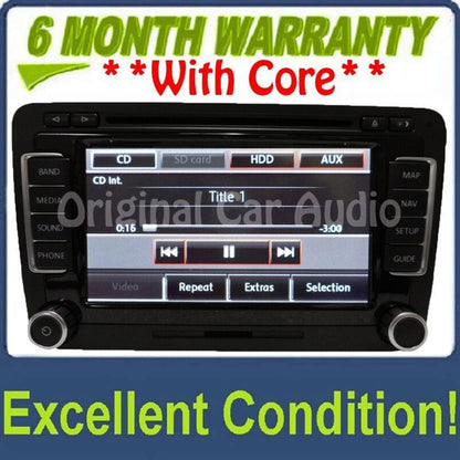 2010 2011 2012 2013 2014 Volkswagen OEM RNS-510 Navigation GPS Touch Screen Radio