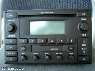 2002 - 2005 Volkswagen VW Jetta Passat Golf OEM AM FM Radio Stereo Tape CD Player Receiver