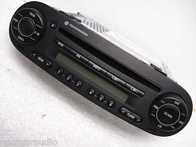 VW VOLKSWAGEN Beetle Bug AM FM Radio Stereo CD Player 1C0035196N 1998 1999 2000 2001 2002 2003 2004 2005 2006 2007 2008 2009 2010 OEM