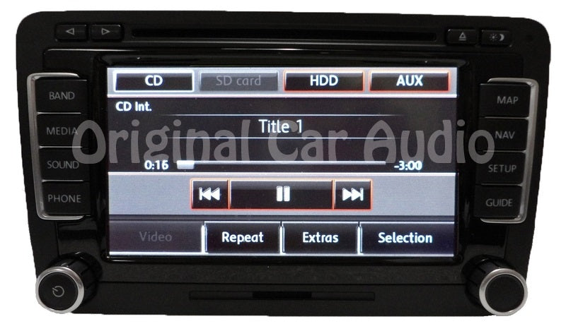 2010 2011 2012 2013 2014 Volkswagen OEM RNS-510 Navigation GPS Touch Screen Radio