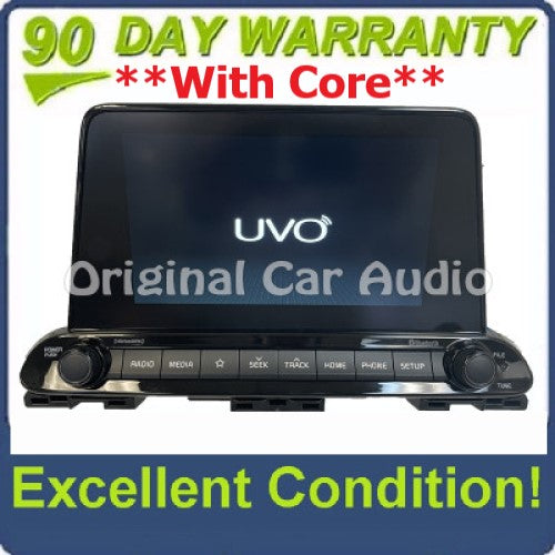 2019- 2021 Kia Forte OEM UVO AM FM XM Android Auto Apple Car Play Radio